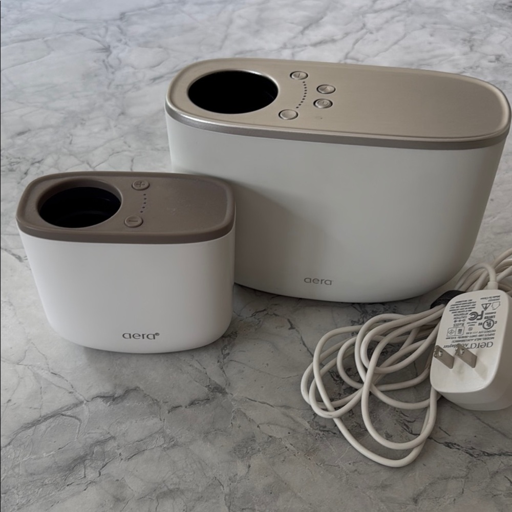 White and Gray Home Fragrance Diffuser Set